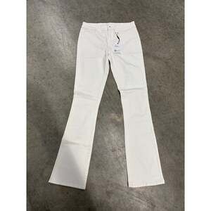 Yummie by Heather Thomson Boot Cut White Size 29 NWT